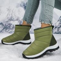 Botas cortas cálidas de invierno para mujer, botas de nieve de algodón cómodas para exteriores, botas martin, zapatos femeninos - details 5