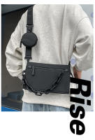 Nuevos bolsos para hombres y mujeres, bolsos de cadena personalizados de moda, bolsos de mensajero de hombro neutros y versátiles de moda, bolsos cuadrados pequeños. - details 4