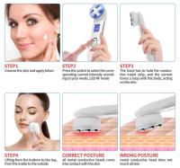 Dispositivo de electroporación Led para estiramiento de piel, máquina de belleza para el cuidado facial, EMS/RF, uso doméstico - details 5