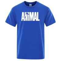 Camiseta Deportiva con Estampado ANIMAL para Hombre, Prenda de Algodón, Ropa de Manga Corta, Estilo Informal, Moda Masculina para Verano, 2022 - details 12