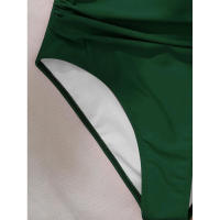 Bañador negro de una pieza para mujer, traje de baño de realce con Control de barriga, Tankini de una pieza - details 19