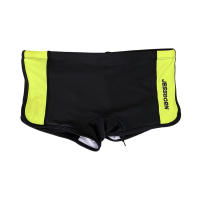 Jessborn bañador de ángulo plano para hombre, ropa de baño con estampado de Letras a juego de colores, Bóxer deportivo para fitness, pantalones cortos cómodos para playa, primavera caliente - details 13