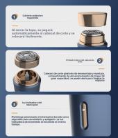 Portátil Nueva Mini Afeitadora Eléctrica De Los Hombres De Afeitar Magnético Impermeable Barba De Afeitar Portátil De Uso Doméstico - details 11