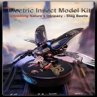 115PCS3D Puzzles Insecto eléctrico Modelo de metal Construcción Escritorio Juguetes Hobby Kit Adultos Regalo para adolescentes - details 6