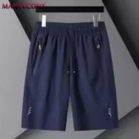 Summer Men's Sport Shorts Cool Sportswear Running Shorts Casual Bottoms Gym Fitness Training Jogging Short Pants Men Black Gray - details 3