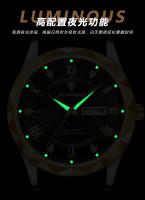 Reloj de cuarzo con correa para hombre, nuevo, luminoso, resistente al agua, de marca suiza. - details 10