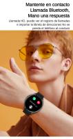 Reloj Inteligente Hombres Mujeres, Smartwatch con Llamadas Bluetooth, Notificaciones, Esferas Personalizables, Monitoreo de Frecuencia Cardíaca en Tiempo Real y Sueño, 100+ Modos Deportivos, Control de Música, Compatible con Android/iOS - details 6