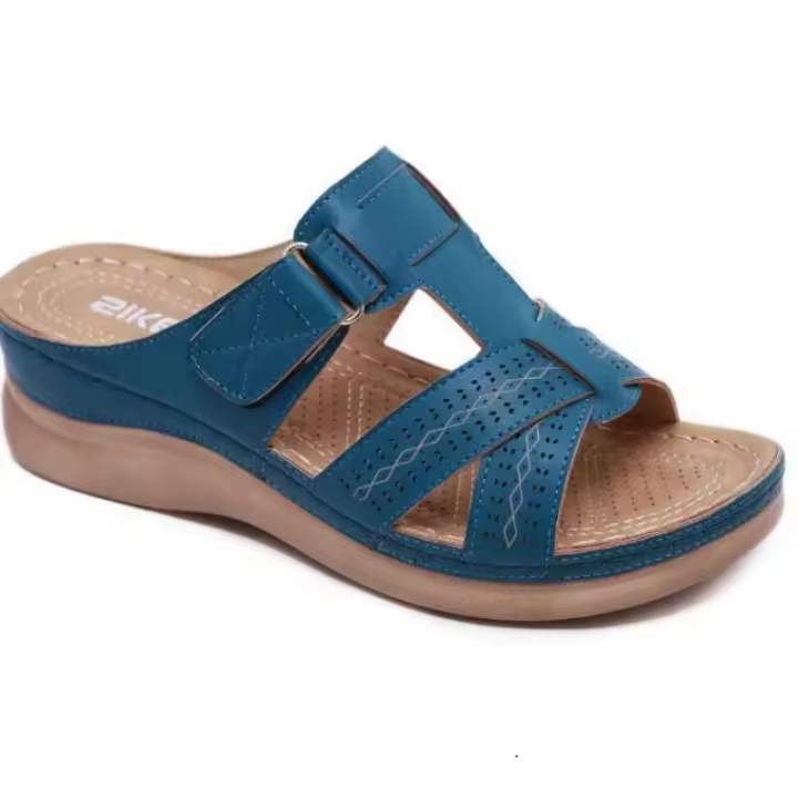 Sandalias de Verano Premium Ortopédicas Punta Abierta Vintage Antideslizante para Mujeres - 1