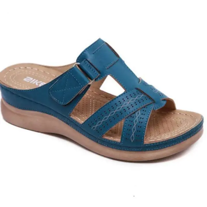 Sandalias de Verano Premium Ortopédicas Punta Abierta Vintage Antideslizante para Mujeres - 1