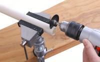 Corte de Madera con Mini Sierra Circular HSS de Alta Velocidad para Dremel Fordom Herramienta Rotativa con Juego de Ruedas de Cortadores de Plástico y Metal Suave de 1/8" y 1/4" - details 5