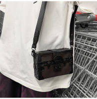 Versión coreana personalizada de estilo extranjero bolso de caja de cómic bidimensional bandolera de hombro calle unisex coreano de moda versátil - details 30