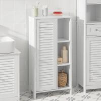 Armario de Baño Blanco con 1 Puerta y 3 Estantes Tamaño 48x24x96 cm - details 1