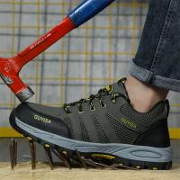 Zapatos de Trabajo de Verano 2025 para Hombres Botas de Acero Indestructibles y Transpirables - details 16