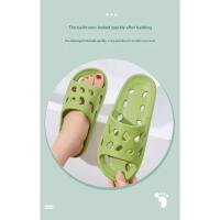 Sandalias de Deslizamiento de EVA Ligeras y Suaves Zapatillas de Casa para Mujer de Color Sólido - details 9