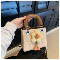 Bolso de Paja Tejido de Verano Diseño de Nicho de Alta Gama Bolso Cruzado de Mano Popular - details 12