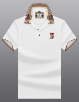 Nueva moda de verano para hombre, polo corto, camiseta con cuello bordado, tops de media manga, ropa - details 3