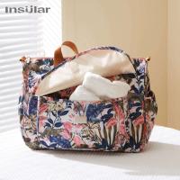 Marca Insular, cochecito de bebé grande, impermeable, momia, maternidad, pañal, viaje, enfermería, bolso de mano multifunción - details 1
