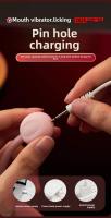Estimulador de Clítoris Licking de Lengua Juguete Sexual Vibrante de Silicona para Mujeres - details 12