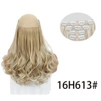 Extensiones de cabello con Clip de 12 pulgadas, 4 Uds., coletas, cabello ondulado corto y rizado sin costuras, postizos gruesos invisibles esponjosos ombré - details 4