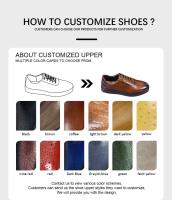 Todos a la venta, zapatos de hombre de moda, informales, con punta redonda, formales, de piel de vaca - details 1