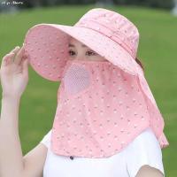 Sombrero de Sol Transpirable para Mujer Cubierta Facial con Borla Grande Anti-ultravioleta - details 3