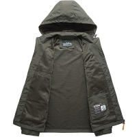 Chaqueta Táctica Para Hombre Impermeable Con Capucha Deportiva Militar De Tallas Europeas S-5XL Para Escalada En El Campo Chaqueta Externa Delgada - details 14