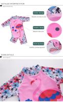 Conjunto de Natación de Moda para Niñas Pequeñas 2025 Traje de Baño de Surf con Gorra - details 35