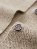 Chaqueta deportiva de lana para hombre, cárdigan de Cachemira con cuello en V informal a la moda, Chaqueta deportiva suave de punto de lana para otoño e invierno - details 21