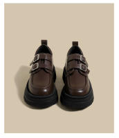 Nueva plataforma negra para mujer, mocasines británicos, zapatos de la Academia - details 13