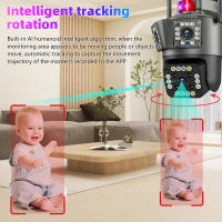 Cámara de Seguridad IP KEPEAK de 9MP Detección Humana Seguimiento Automático A prueba de agua - details 7