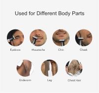 Kemei-afeitadora de barba eléctrica recargable para hombres, afeitadora corporal, cortadora de pelo hine, cuidado facial - details 3
