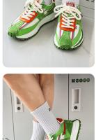 2025 nueva malla de verano zapatos para correr transpirables plataforma aumentando tendencia zapatos de los hombres zapatos de papá zapatos casuales. - details 8