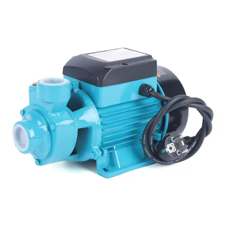 Bomba de agua Industrial de 220V, 370W, 2850rpm, refuerzo Circular de riego de jardín, color azul, robusta y duradera, 21,5x12x15,5 Cm - 1