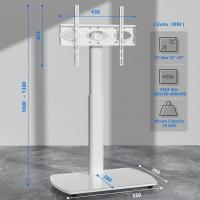 Pie para TV de 32-65 Pulgadas de Plasma LED LCD, Soporte TV Suelo con Giratorio y Altura Ajustable hasta 35 Kg, VESA Máx 400x400mm - details 3