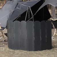 Mochila plegable para estufa de gas, camping, barbacoa, Parabrisas, con bolsa de transporte - details 4