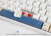 USLION-teclas de perfil XDA con tema de leche de soja, teclas de sublimación con tinte PBT en inglés, teclas para juegos, Teclado mecánico, interruptor MX, 134 teclas - details 14