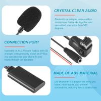 Cable auxiliar Bluetooth 5,0 para coche, micrófono, manos libres, adaptador de llamada gratuita para teléfono móvil, Radio Pioneer IP-BUS P99 P01 - details 7