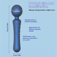 7*20 Modos de vibración de vibrador de cabeza grande, estimulador de clítoris para adultos de silicona impermeable recargable - details 5