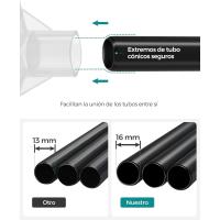 Armario Plegable de Tela 4 Barras, 4 Bolsillos Laterales, Almacenamiento, Negro RYG094B02 - details 17
