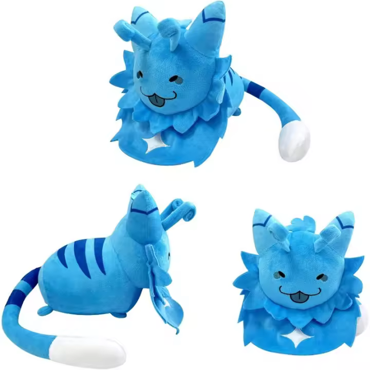 Gnarpy Regretavator Peluche Alien Cat Plushies Juguete para niños Niñas Muñeco de Peluche Suave Regalo para Fans Niños (Gafas Negras-2) - 1