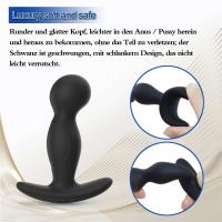 Leten Plug Anal 3 Tamaños Juguete para Adultos Masajeador de Prostate Vibrador en Bolígrafo para Parejas - details 4