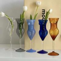 Ins Wine-copa de cristal para cuerpo humano, copa de champán, adornos para decoración del hogar - details 1