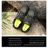 Pareja Al Aire Libre Montañismo Senderismo Zapatos Deportivos De Los Hombres De Gran Tamaño Zapatos De Escalada Transpirable Flyknit Zapatos De Baja Trazabilidad - details 4