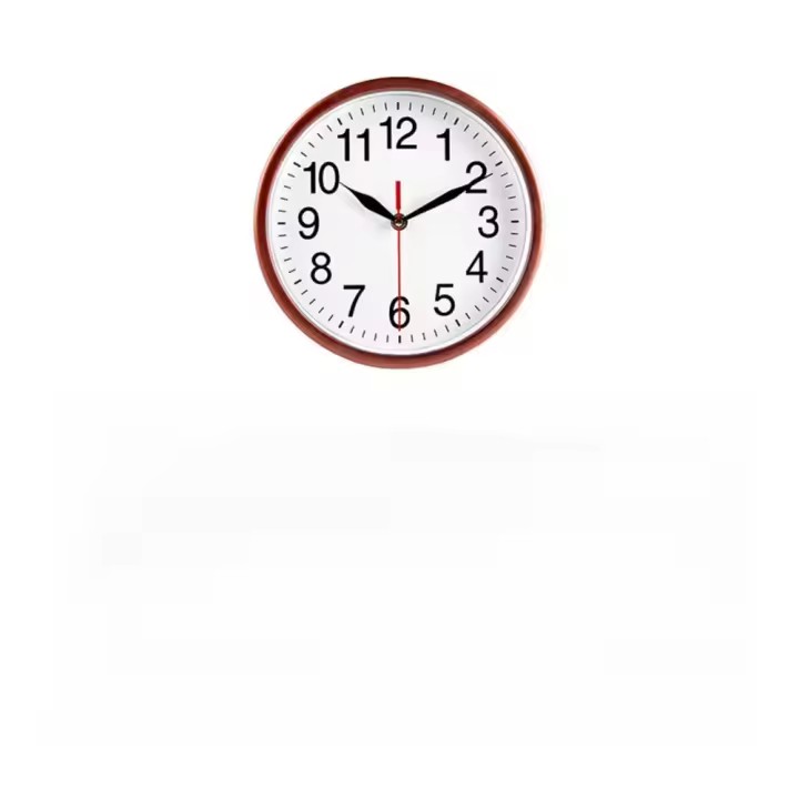 Reloj de pared silencioso para el hogar, reloj de cuarzo duradero y elegante para decoración del hogar, cafetería y comedor - 1