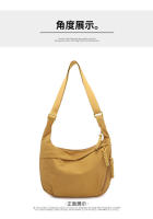 Bolso cruzado minimalista de gran capacidad para mujer, bolso pequeño de hombro para estudiante, bolso de dumplings versátil, nuevo estilo - details 11