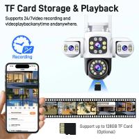 ANSVICAM Cámara de Seguridad IP 6K 12MP Vigilancia WiFi al Aire Libre Pantalla Triple - details 13