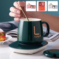 Taza de Café Inteligente Caliente 400ML Cerámica con Carga Eléctrica Multifuncional para Chocolate de Leche Conjunto de Regalo Ideal - details 4