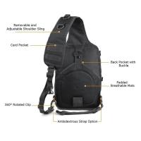 Mochila de Pecho Táctica para Senderismo y Campismo, con Compartimentos Múltiples, Resistente al Agua y al Desgaste - details 10