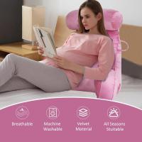 Cojín de lectura XL Almohada cervical extraíble para cama y sofá Almohada lumbar ideal para adultos con espuma viscoelástica Gris - details 22