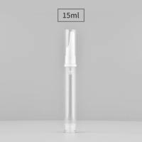 Botella con bomba de vacío sin aire transparente, crema cosmética para ojos, dispensador de tamaño de viaje, contenedores rellenables, herramientas de maquillaje portátiles, 5/10/15ml - details 6